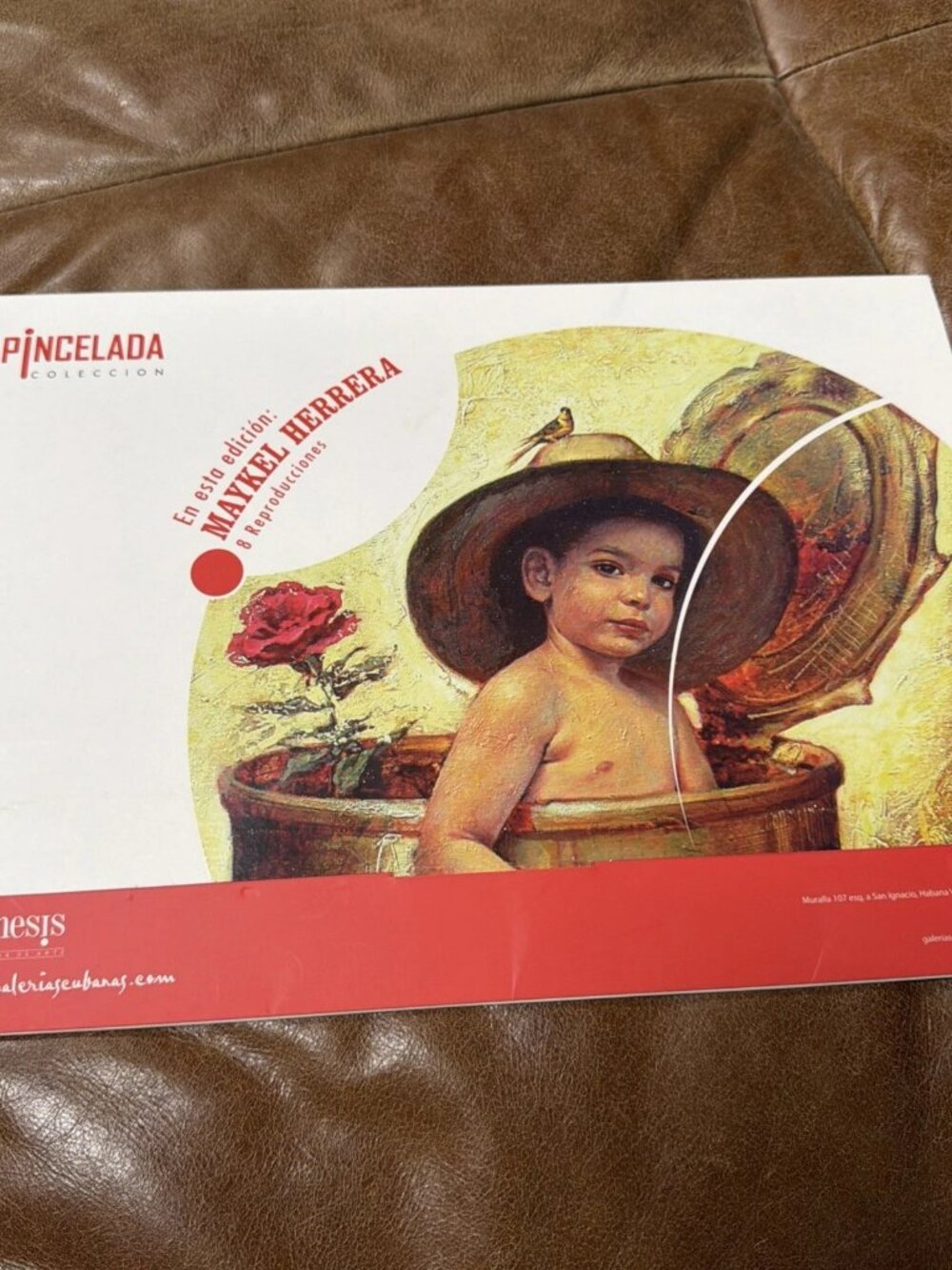 Maykel Herrera Cuban Art Portfolio Complete Set of 8 Prints Pincelada Génesis